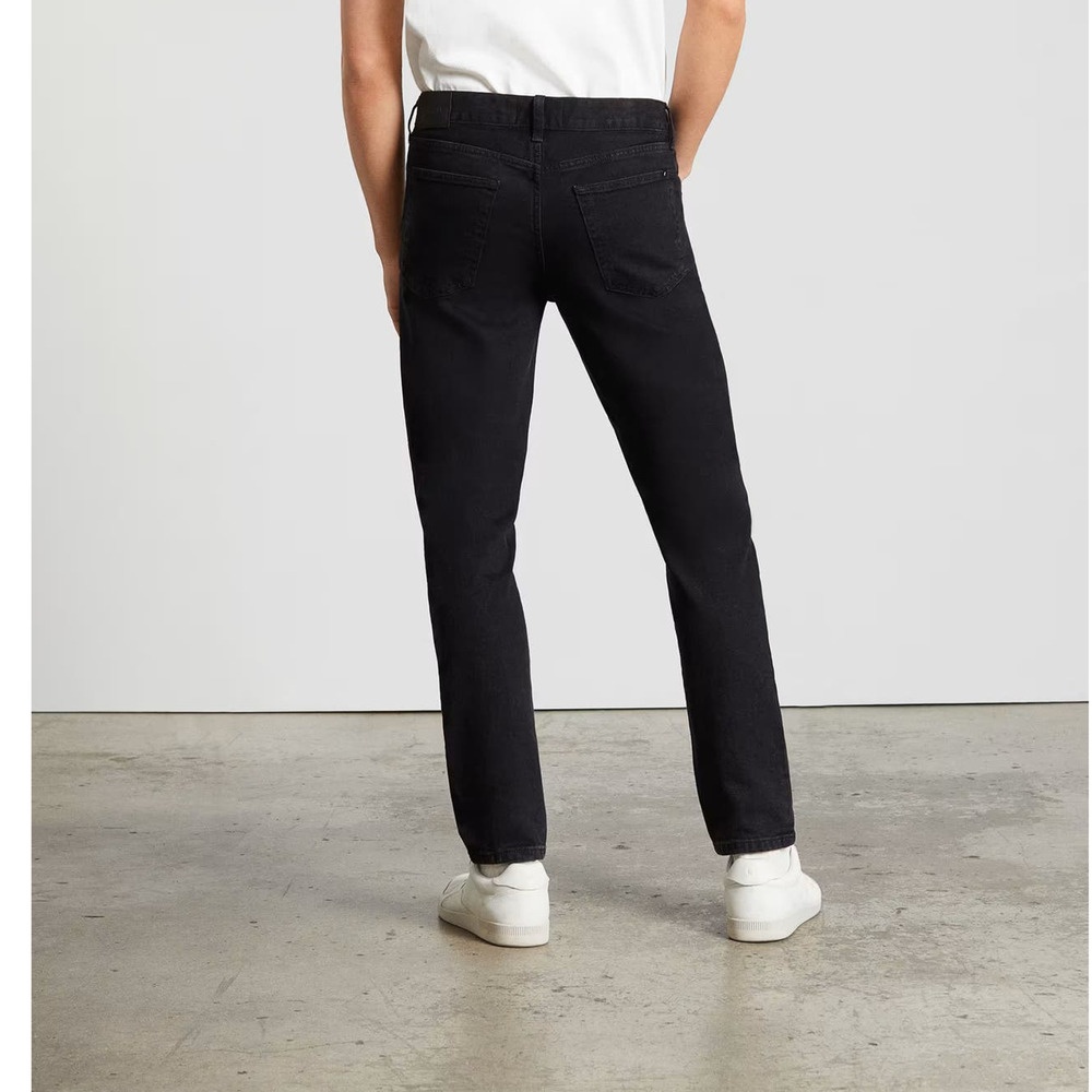 NWT Everlane Men's The Organic Cotton Slim Fit Denim Jeans Coal Black Size 32X32 - Picture 2 of 11